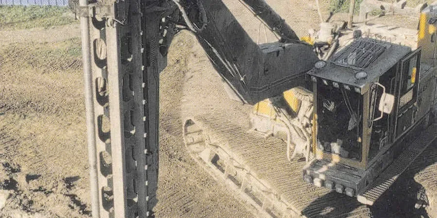 Illustrative image of Deep Soil Mixing (DSM) design in Santa Ana