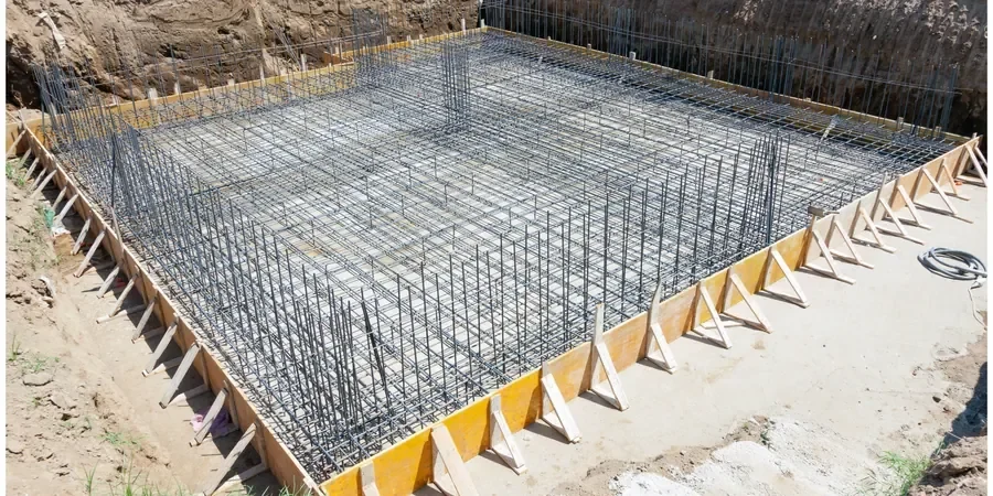 Illustrative image of Raft/mat foundation design in Santa Ana